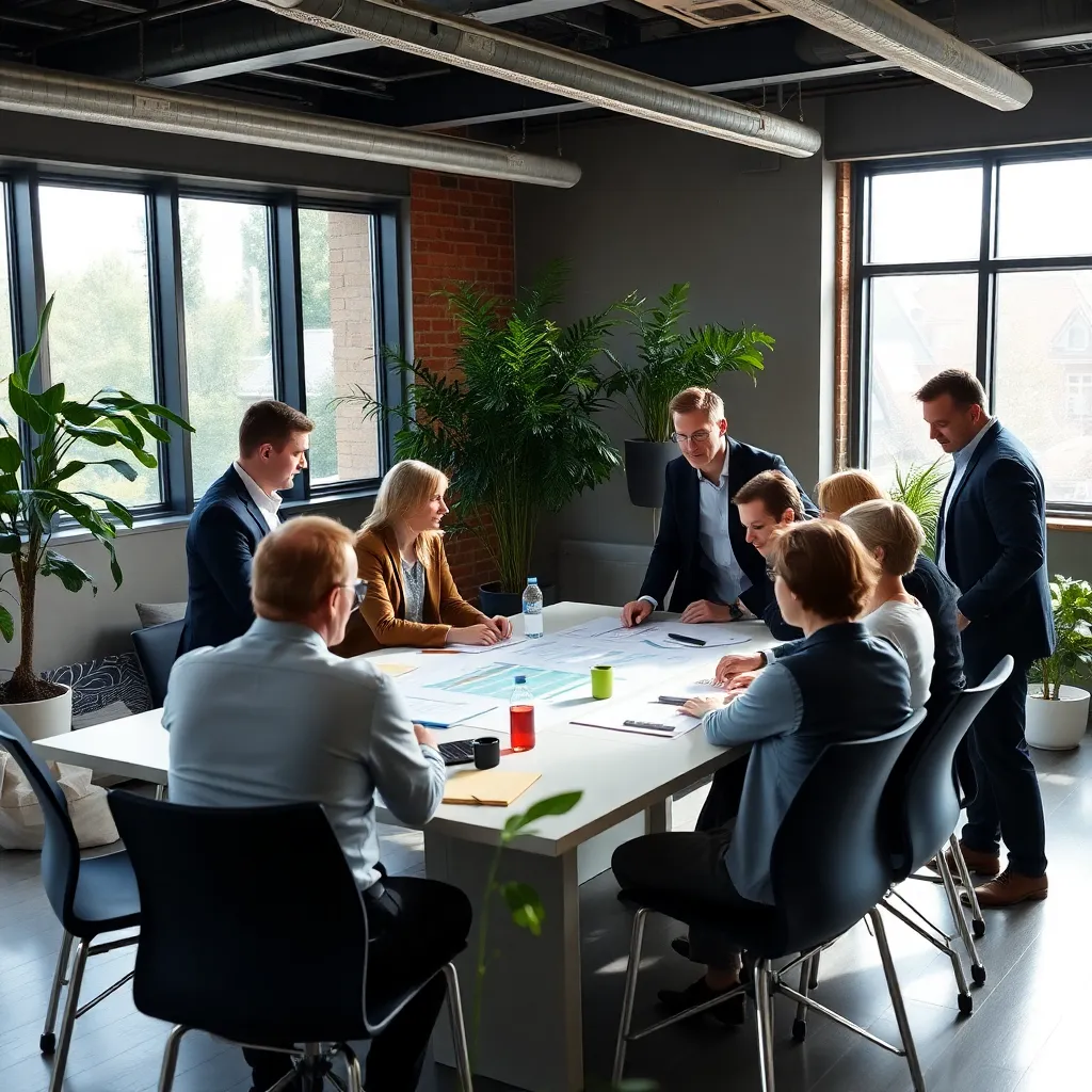 Duurzame procesverbetering workshop in Nederlands hoofdkantoor